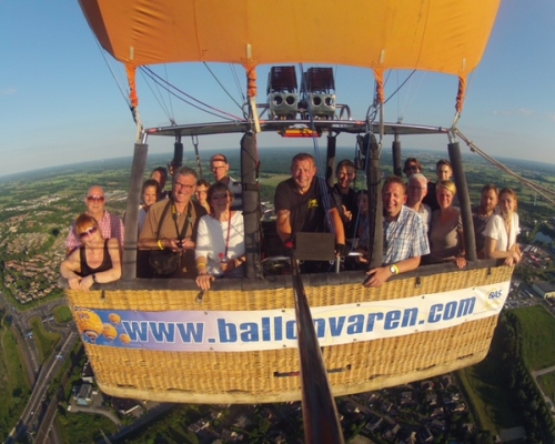 Luchtballonvaart van Deventer naar Terwolde